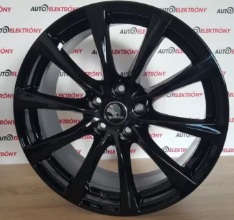 BorbET ČERNÉ18 5x112 ALU KOLA škoda Octavia Superb Kodiaq Tuv KBA