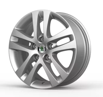 ORIGINÁLNÍ ALU KOLA Draconis 16 5x112 Superb Octavia YETi Karoq ET50.