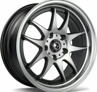 RC 133 Silver+ČERNÉ ALU KOLA 16 5x112 Audi VW SKODA SEAT ..