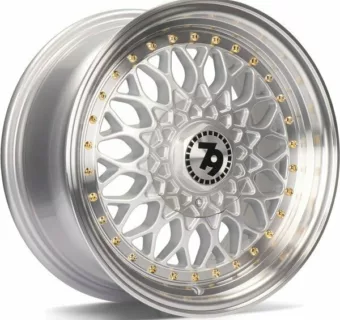 RC 79 Silver 15 4x100/4x114,3 ALU KOLA ET35 Toyota Kia Hyundai BMW E30.